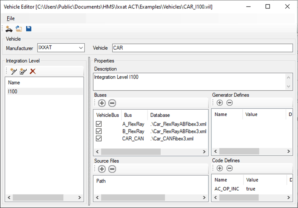 Vehicle Editor