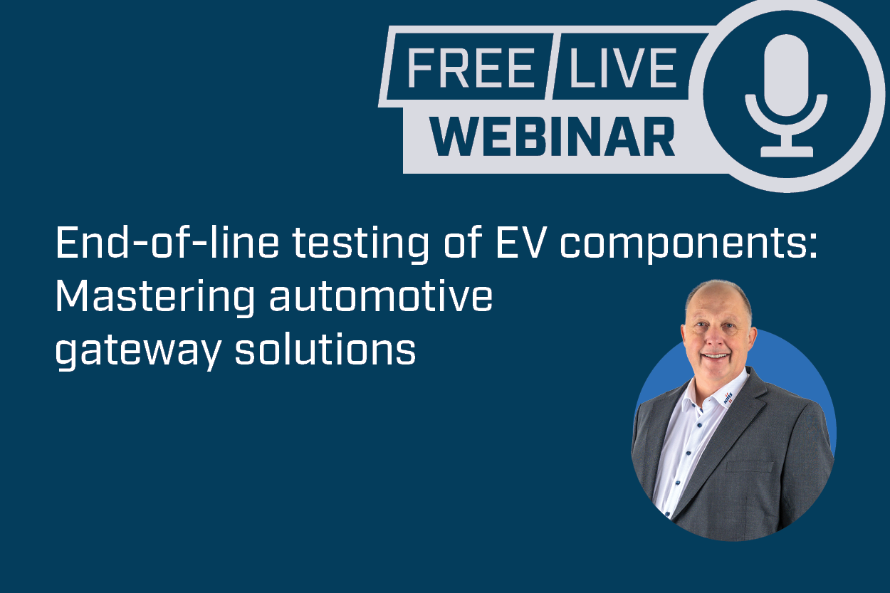 End-of-Line-Tests von EV-Komponenten End-of-Line-Tests von EV-Komponenten